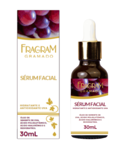 SÉRUM HIDRATANTE E ANTIOXIDANTE FACIAL UVA FRAGRAM 30ML